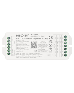 MiBoxer PZ5 5 in 1 LED Controller (Zigbee 3.0 + 2.4G) Output Max 20A