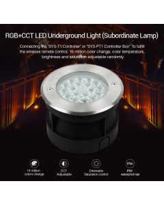 MiLight SYS-RD2 MiBoxer 9W RGB+CCT LED underground light subordinate lamp